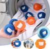 Urdhvamurti Anti-Wg Adsorption Clothes Dryer Ball for Clothing Pet Hair Remover Washing Machine Hair Catcher Laundry Ball 4 Pack (Multi) view 1