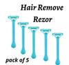 Disposable Body Razor for Women (Pack of 5) Painless Hair Removal Razor for women also used for women private parts (Multicolour) view 2