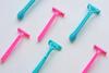 Disposable Body Razor for Women (Pack of 5) Painless Hair Removal Razor for women also used for women private parts (Multicolour) view 4