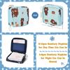 Abeillo 4Pcs Sanitary Napkin Storage Bag, Mini Menstrual Period Bag Period Pouch Waterproof,Tampon Organizer Pouch Tampon Pad Holder for Purse, First Period for Teen Girls School view 3