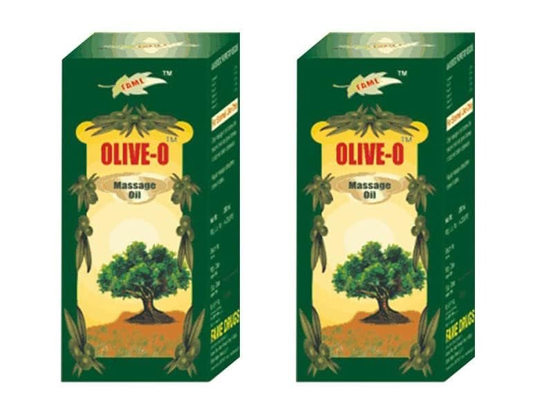 Fame Drugs - Olive Oil | Olive Massage Oil Jaitun Tail For Massage - 60 ML Pack of 2
