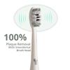 PRIME PICK Electric Toothbrush with 3 Brush Heads - Portable Wireless Fast Charge Electric Brush with 5 Cleaning Modes, IPX7 Waterproof Electric Toothbrush for Adults & Kids (Black) view 2