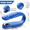3NH Acupressure Hand Pressure Point Clip, 8 Pcs Migraine Relief Clip Headache Pressure Point Tool for Relaxation Tension Anxiety Relief Muscle Pain Alleviation (Green, Blue) view 2