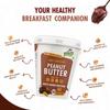 Health Ninja Dark Chocolate Peanut Butter 400 gm | High Protein Chocolate Peanut Butter Crunchy view 3