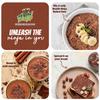 Health Ninja Dark Chocolate Peanut Butter 400 gm | High Protein Chocolate Peanut Butter Crunchy view 4