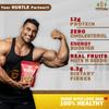 FITFLOW High Protein Fruits, Nuts & Seeds Muesli | No Added Sugar | High Fiber Pouch (400 g) view 2