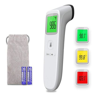Non-Contact Infrared Thermometer Forehead Thermometer for Baby Kids and Adults Accurate Instant Readings Forehead Thermometer with LCD Display