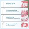 US1984 Sonic Electric Toothbrush for Kids & Smart Water Flosser with 200ml tank, Oral Flosser Rechargeable with 4 Nozzles, 3 Modes, Smart Electric Tooth brush with IPX7, 5 Modes, 3 Head (Pink Combo) view 3