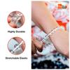 REBUY Natural Clear Quartz Reiki Healing Crystal Lab Certified Bracelet for Men and Women, Bead Size 8MM (Pack 1) view 3