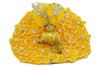 KJPG CREATIONS Laddu Gopal Poshak/Thakur Ji Dress/Heavy zardoushi Dress for Kanha Ji/Fancy Dress for Bal Krishna/Dress for Krishna (Yellow) (4) view 1
