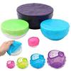 3NH 4pcs Silicone Fresh Keeping Wrap Food Wraps Seal Vacuum Cover A6L7 view 2