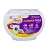 FineX 3-in-1 Smart Laundry Detergent Pods for Top & Front Load Washing machine | Detergent capsules removes Stains, Brightens Clothes, & smells fresh| 61 Units for 61 loads view 3