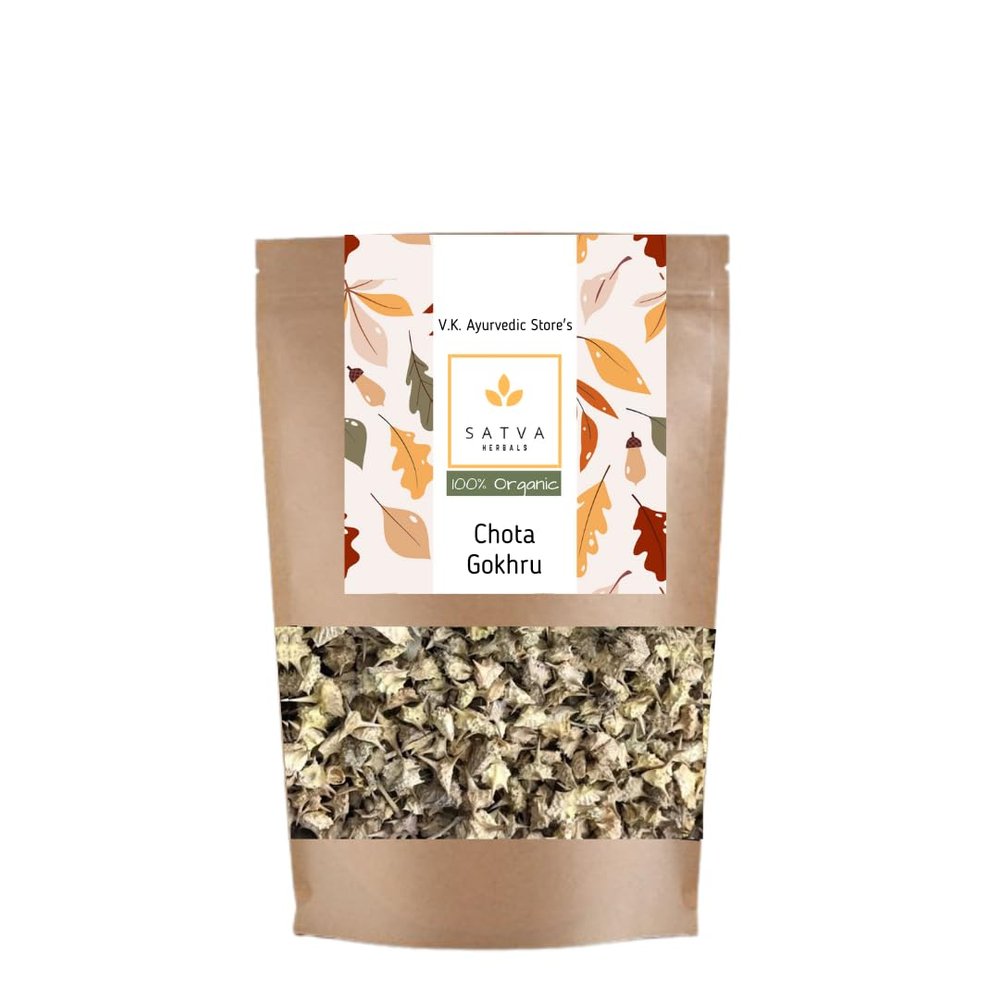 Satva Herbals Organic Chotu Ghokru (250 gram)