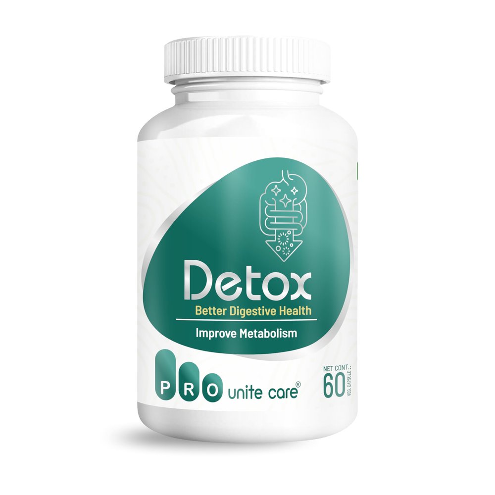 Detox Capsules for Better Digestive health & Improve Metabolism 60 Veg Capsules