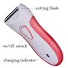Best Cordless Professional Use Lady Epilator Rechargeable Beard Trimmer Use Hands Face Bikni Legs Razor view 3