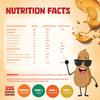 CRAVELLO All Natural Creamy Peanut Butter 340g | 29g Protein | No Added Sugar & Preservatives | Gluten & Cholesterol Free | Zero Trans Fat | Unsweetened Nut Butter, High in Protein Spread, 100% Pure Roasted Peanuts Butter | Pack of 1 view 2