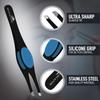 BEAUT DCHANE Professional Tweezers for Women, Men Wide Grip Slant Tip Premium Tweezers Set 2 Pieces Stainless Steel Eyebrow Tweezers for Ingrown Hair Removal & Plucking view 2
