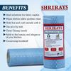 SHRIRAYS Reusable & Washable Non Woven Kitchen Towel Roll | Kitchen Wiping Roll | Absorbing Sheet | 160 Pulls | 2 Ply - Pack of 2 view 4