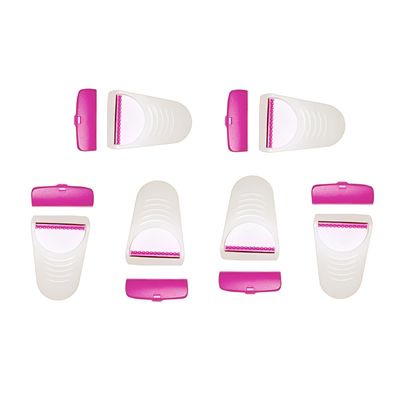 Garth Women's Disposable Plastic Hair Razor For Arms, Legs And Bikini Line (Pack Of 6) |