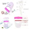 Garth Women's Disposable Plastic Hair Razor For Arms, Legs And Bikini Line (Pack Of 6) | view 2