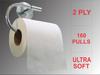 Eliza Toilet Roll Ultra Soft Pack of 24 (160 Pulls) Toilet Paper Roll (2 Ply, 160 Sheets) view 3