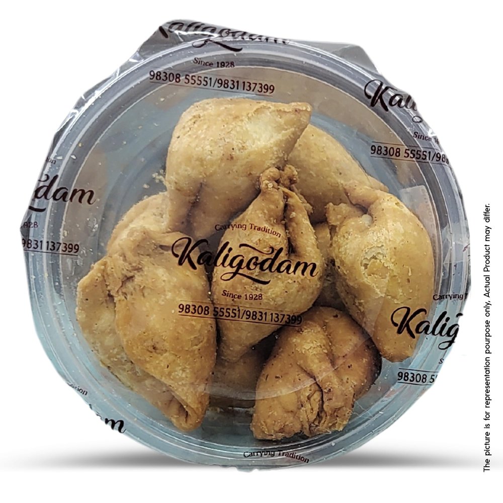 Kaligodam | Mini Samosa (Pack of 2) 200g | Evening Snacks | All-time Favourite Indian Snacks/Namkeen | Ready to Eat | Crispy & Tea-Time Snacks