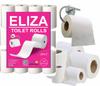 Eliza Disposable Soft Toilet Roll Pack of 24 (160 Pulls) Toilet Paper Roll (2 Ply, 160 Sheets) view 1