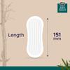 Bella Bio-Based Organic Pantyliner for Women Daily Use | Dermatologically Tested, Vegan, Bamboo Topsheet | Ultra Thin (2mm) | 100% Recyclable Packaging | Biodegradable | Size Small | Pack of 2 - Total 56 Pcs view 3