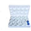 4beauty Therapy Massage Cupping Cup Therapy set | 16 Glass Cups for Acupuncture Cupping Sets Chinese Medical Magnetic Acupuncture Vacuum Cupping Set Professional Cupping Kit view 4