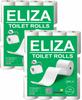 Eliza 3 Ply Toilet Paper Roll Pack of 12 (160 Pulls Each) 1920 Sheets Paper (Toilet Paper/Toilet Roll/Tissue Roll) - 9.8 x 10 cm Pack of 12 Toilet Tissue Paper Rolls (12x 160) Pulls (1920) view 1