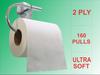 Eliza 3 Ply Toilet Paper Roll Pack of 12 (160 Pulls Each) 1920 Sheets Paper (Toilet Paper/Toilet Roll/Tissue Roll) - 9.8 x 10 cm Pack of 12 Toilet Tissue Paper Rolls (12x 160) Pulls (1920) view 3