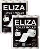 Eliza Premium Toilet Paper Roll 3 Ply Pack of 12 (160 Pulls Each) 1920 Sheets Paper (Toilet Paper/Toilet Roll/Tissue Roll) - 9.8 x 10 cm Pack of 12 Toilet Tissue Paper Rolls (12x 160) Pulls (1920) view 1