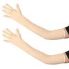 F Y V Cotton Full Finger Hand Arm Sleeves for Unisex  UV Sunburn and Dust Protection Arm Covers for Outdoor Riding Driving Biking and Daily Use view 1
