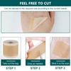 1 Roll Silicone Scar Sheets Waterproof Cica Care Gel Sheets Wound Repair Desalination Strip Scar Removal Sticker for Surgery Injury Burns Scars view 3