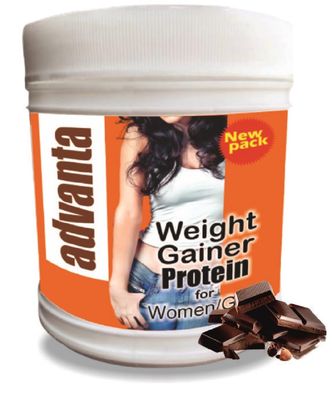 Advanta Women Weight & Mass Gainer Protein Powder  500 g Chocolate
