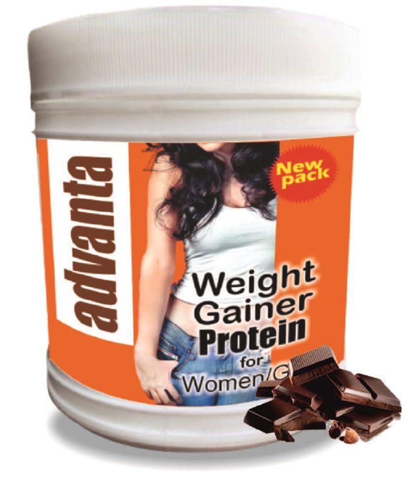 Advanta Women Weight & Mass Gainer Protein Powder  500 g Chocolate