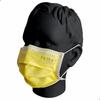 Filtra 3-Ply Ear Loop Kids Mask | Ages 3-18 | Kids Mask | Children's Mask | Ladies Mask | High Filtration | New extra tough courier packing | Box of 50 Masks (Yellow) view 4