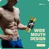 Boldfit Gym Shaker For Protein Shake Leakproof Shaker Bottles For Supplements With Extra Compartment, Pre-Workout & BCAA, Protein Shake Bottle, Gym Bottle For Men And Women Black Green - 500 ml view 4