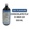 CEC CHOCOLATE FLV 3815-10 Flavour/Essence (Used as food flavouring agent and also for making dessert, food and many more)- 500 ML Pack view 2