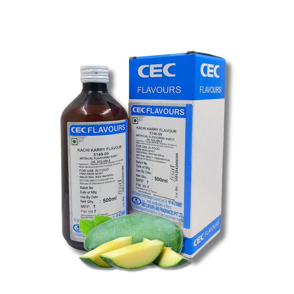 CEC KACCHI KERRY 5149-09 Flavour/Essence (Used as food flavouring agent and also for making dessert, food and many more)- 500 ML Pack