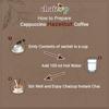 Chaizup Premium 1 Min Instant Hazelnut Coffee Premix - 6 Sachets | Hazelnut Flavours | 6 Servings | 120g view 4