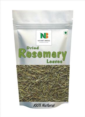 Nature's Bridge Rosemary Dried Leaves - 50gm | Rosemary Leaves for hair growth & Food 50g