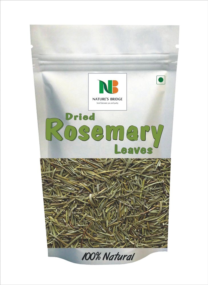 Nature's Bridge Rosemary Dried Leaves - 50gm | Rosemary Leaves for hair growth & Food 50g