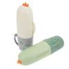 F FABOBJECTS 2pcs Travel Toothbrush Toothpaste Storage Cases Toothbrush Toothpaste Case Holder for Daily Travel Use Toothbrush Cup (Mixed Color) view 1