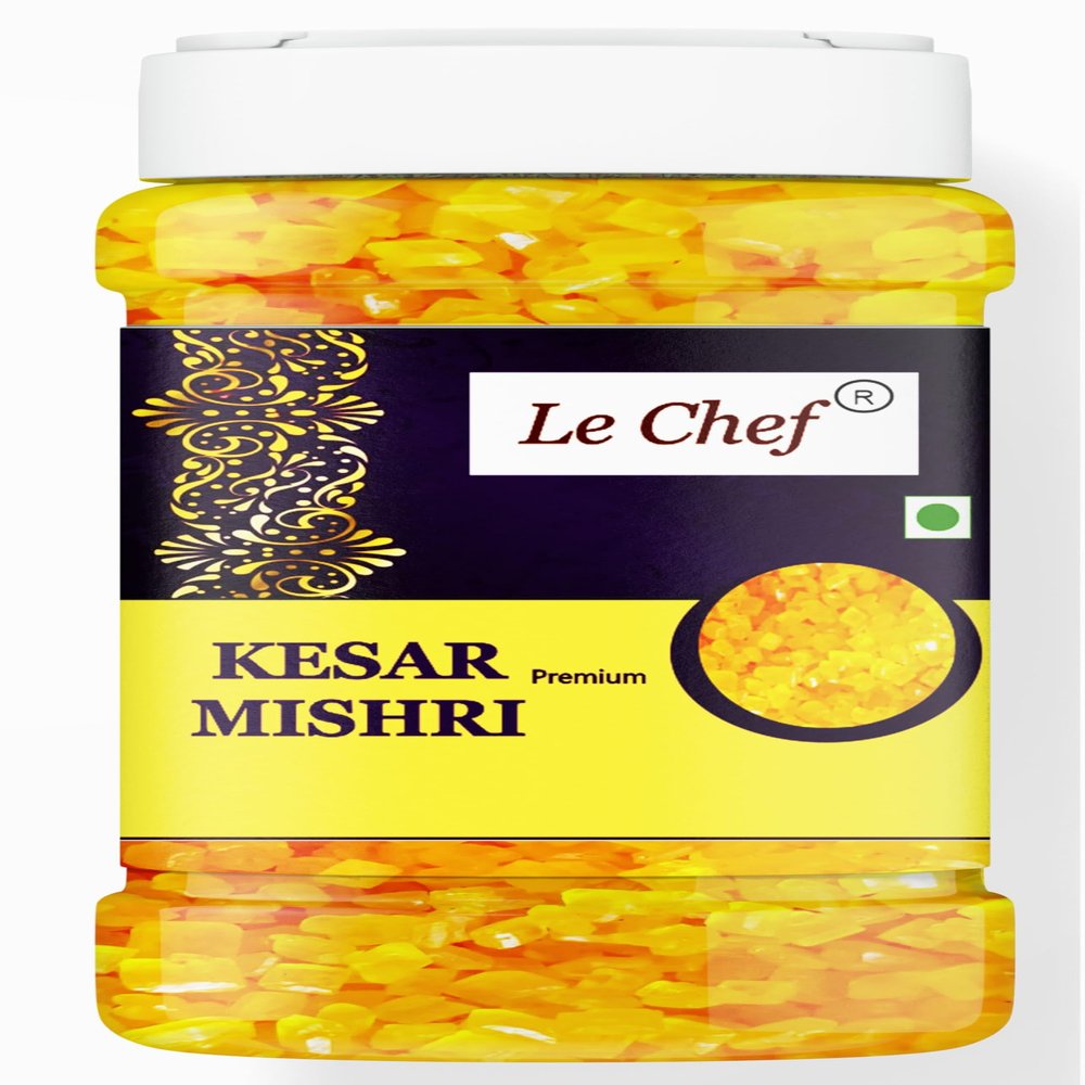 Le Chef Premium Kesar Flavoured Mishri 100 gm