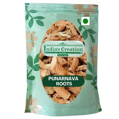 Punarnava Roots-Boerhavia Diffusa-Raw Herbs-Punarnawa-Poonarnava-Sathi Jadd-Jadi Booti Single Herbs (50 Gram)