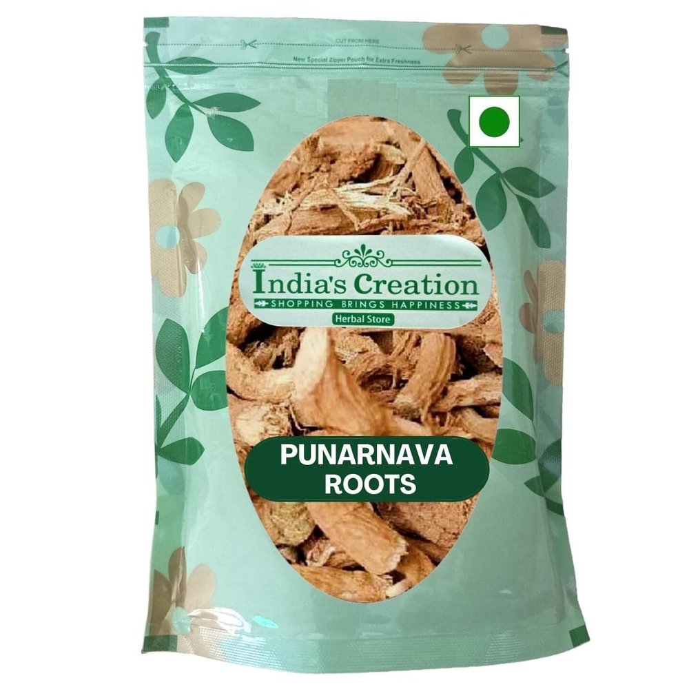Punarnava Roots-Boerhavia Diffusa-Raw Herbs-Punarnawa-Poonarnava-Sathi Jadd-Jadi Booti Single Herbs (50 Gram)