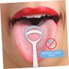 FABOBJECTS 12 Pcs Tongue Brush Tongue Cleaner Tounge Scraper Tongue Scraper for Adults Copper Tongue Scraper Tounge Scrapper Portable Tough Scraper Silicone Spatula Metal Aldult Silica Gel view 3