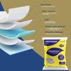 Hygienica | 90 X 60 CM | Disposable Under Sheet Super Absorbent Polymer | Soft Surface | Skin Friendly | 5 Layered Leak Proof Technology | 100 % Water Proof & Non Slip | 10 Count- L (Pack of 1) view 2