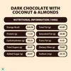 Schmitten Barks Dark Chocolate with Coconut and Almonds, 110 grams view 4